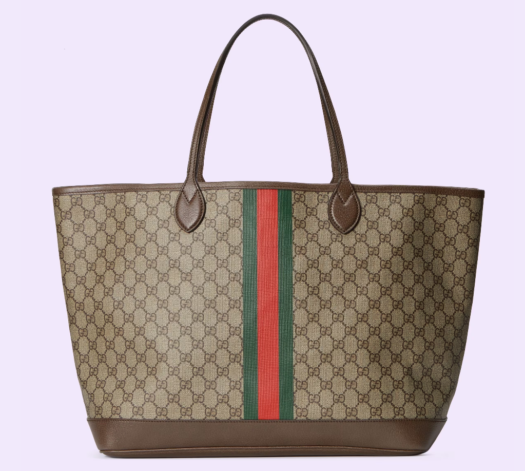 GUCCI OPHIDIA GG LARGE TOTE BAG