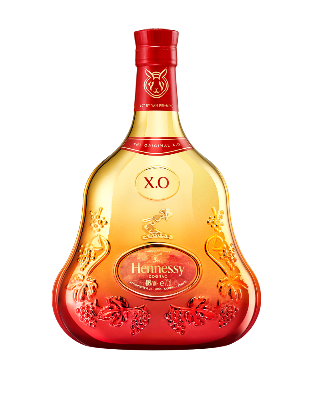 Hennessy XO 2023 Lunar New Year Limited Edition Bottle and Gift Box