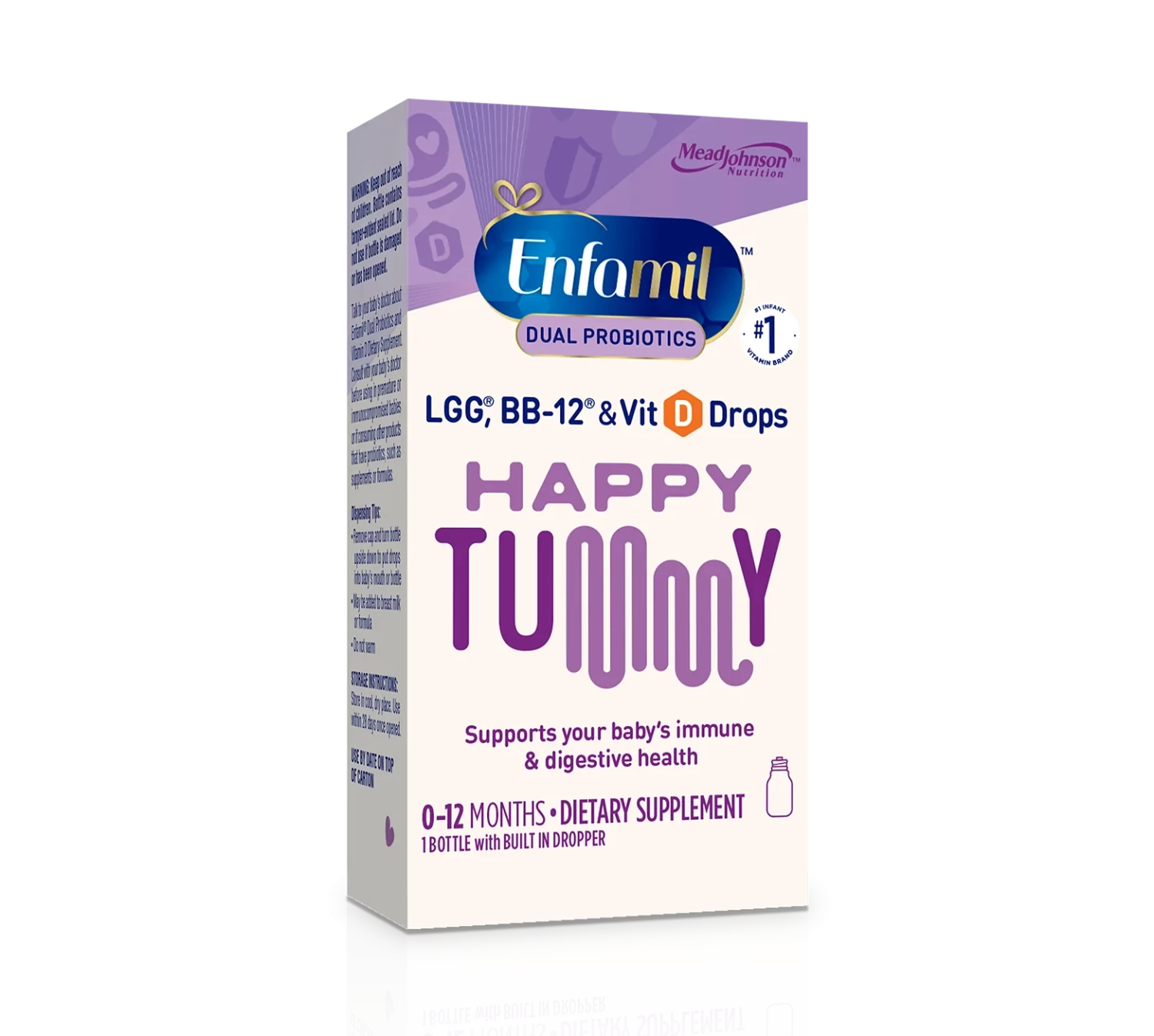 Enfamil® Breastfed Infant Probiotics & Vitamin D - Liquid Drops - 8.7 mL