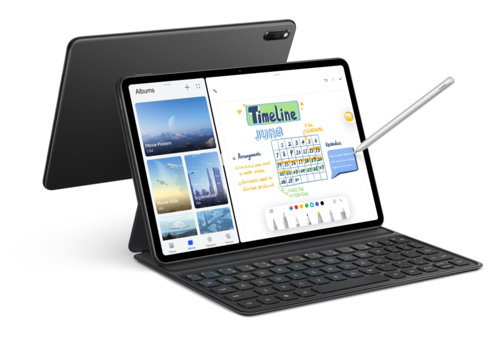 HUAWEI MatePad 11, 120Hz 2.5K HUAWEI FullView Display Tablet, Detachable Keyboard, HUAWEI Notes, Starlight Sand Process, 6+128 WIFI