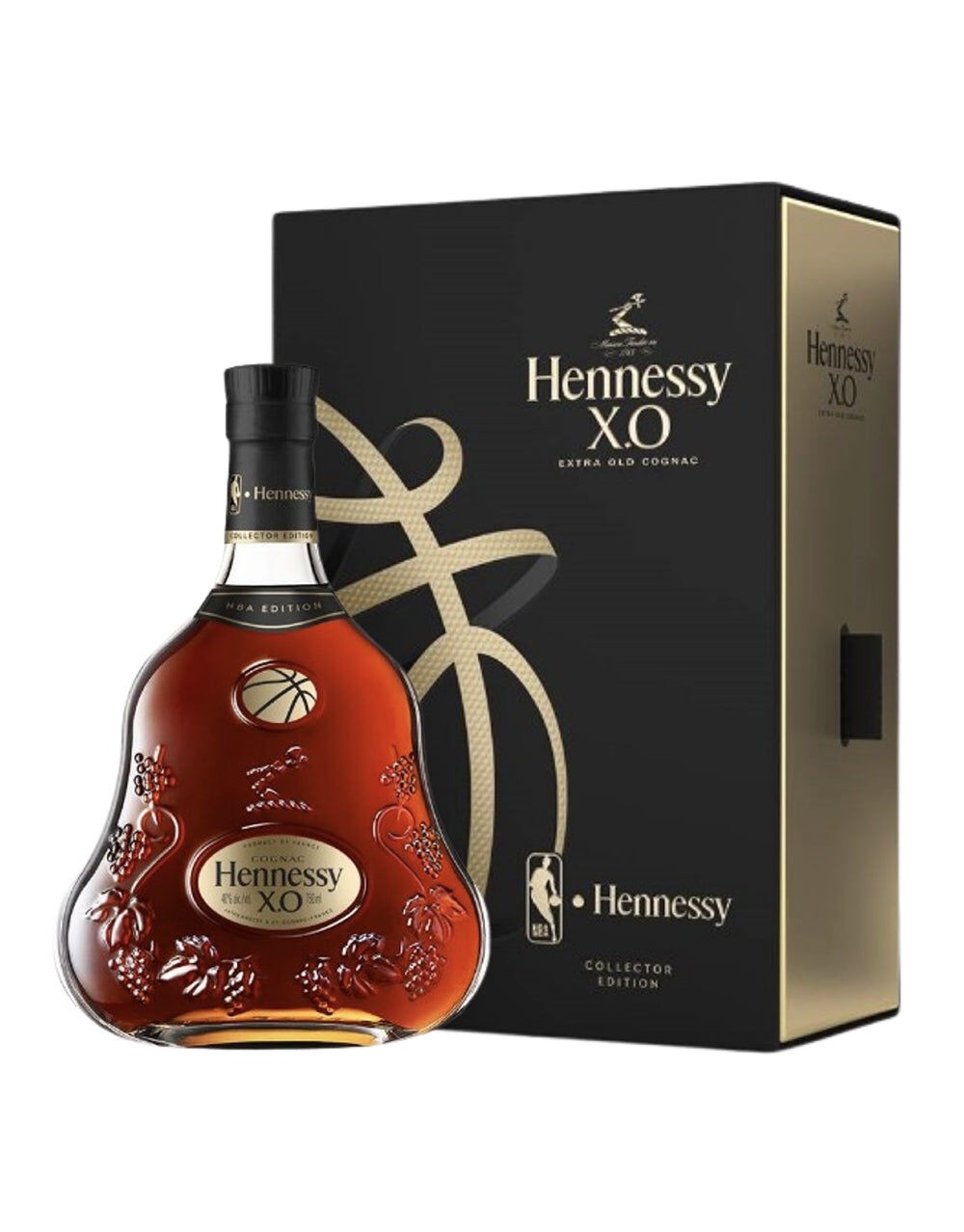 Hennessy X.O NBA Collector Edition Gift Box and Bottle