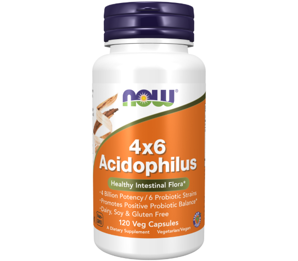 Acidophilus 4x6 Veg Capsules-120Veg Capsules