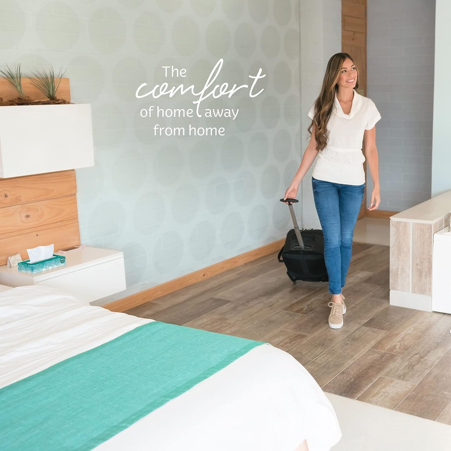 Kleenex® Professional Facial Tissue for Business (21195), Flat Tissue Boxes, 64 Junior Boxes / Case, 48 Tissues / Box, 3,072 Tissues / Case