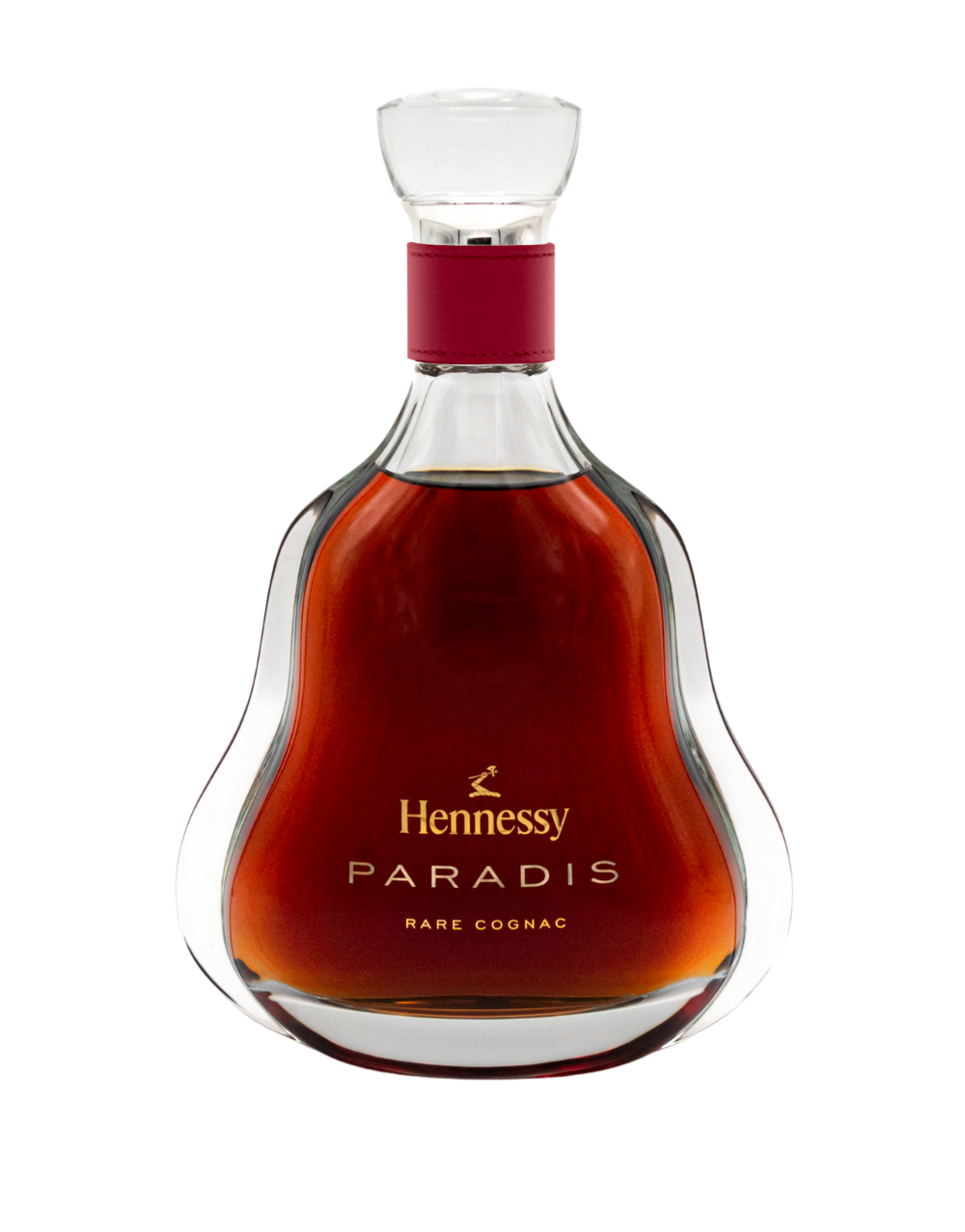 LIMITED EDITION  Hennessy Hands - Prestige Red, Sans Font, Gold Engraving Color