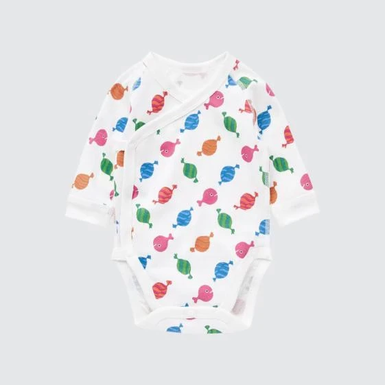 BABY The Picture Book LONG SLEEVE BODYSUIT (FRONT OPEN) 1P 463131