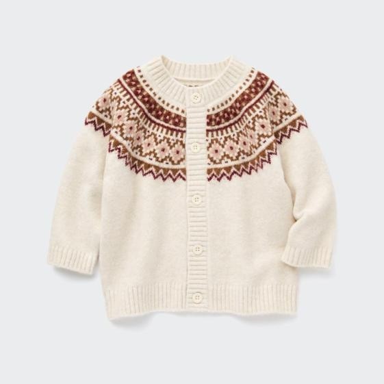 BABY SOUFFLÉ YARN CARDIGAN 462453