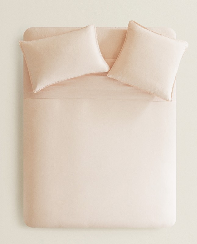 (140 GSM) WASHED LINEN DUVET COVER