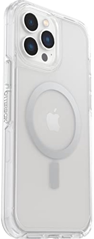 OtterBox Symmetry Series+ Clear Antimicrobial Case with MagSafe for iPhone 13 Pro Max and iPhone 12 Pro Max - Clear EX