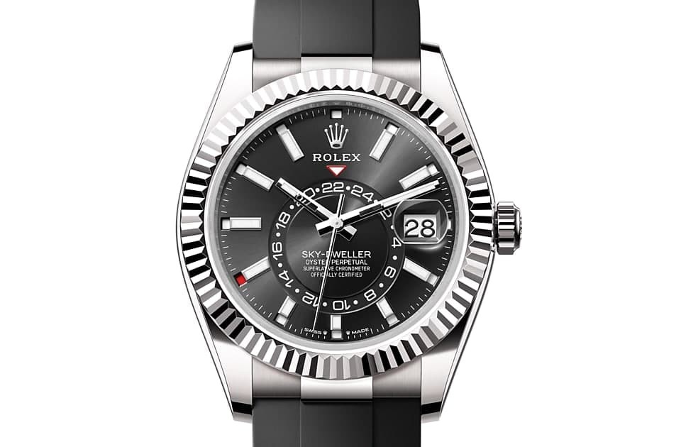 Rolex SKY-DWELLER OYSTER, 42 mm, white gold