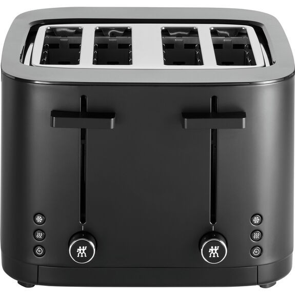 ZWILLING ENFINIGY 4 SLOT TOASTER - BLACK