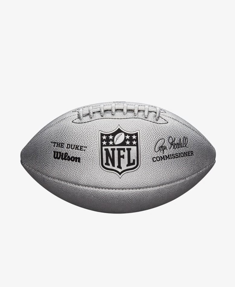 NFL THE DUKE METALLIC EDITION FOOTBALL