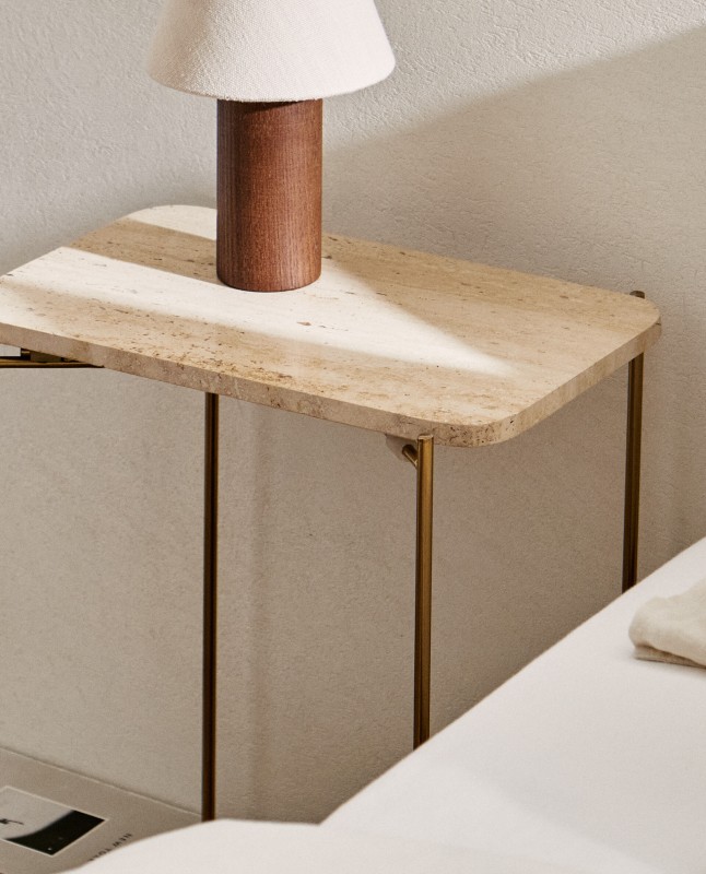 MARBLE SIDE TABLE