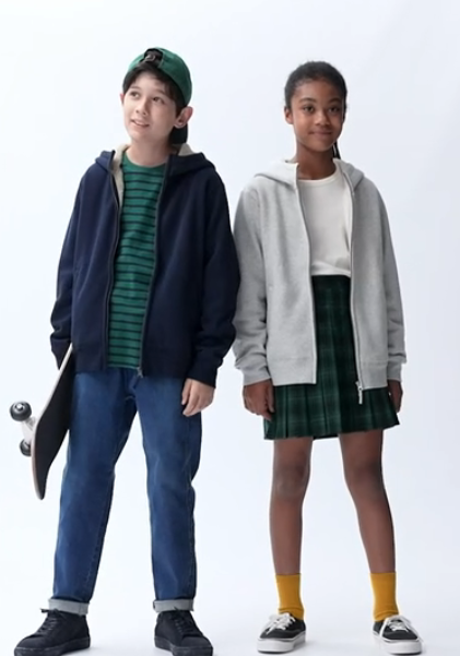 Pile-Lined Sweat Full-Zip Hoodie