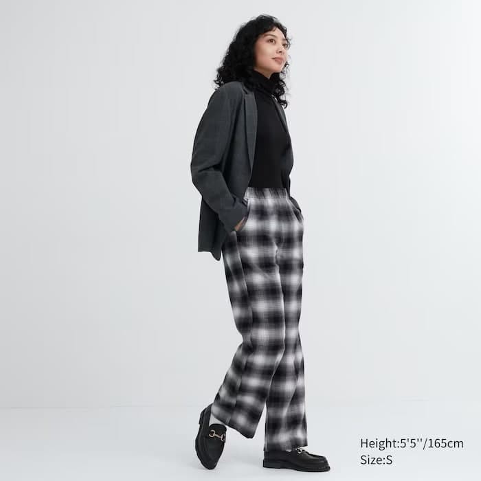 Flannel Checked Pants Soft 100% cotton. Versatile pants to wear indoors or out.