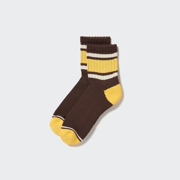 Pattern Lined Half Socks Pattern Lined Half Socks 1 (See 1 reviews) 3 stripes add a style accent. Pile-lined socks with excellent cushioning.