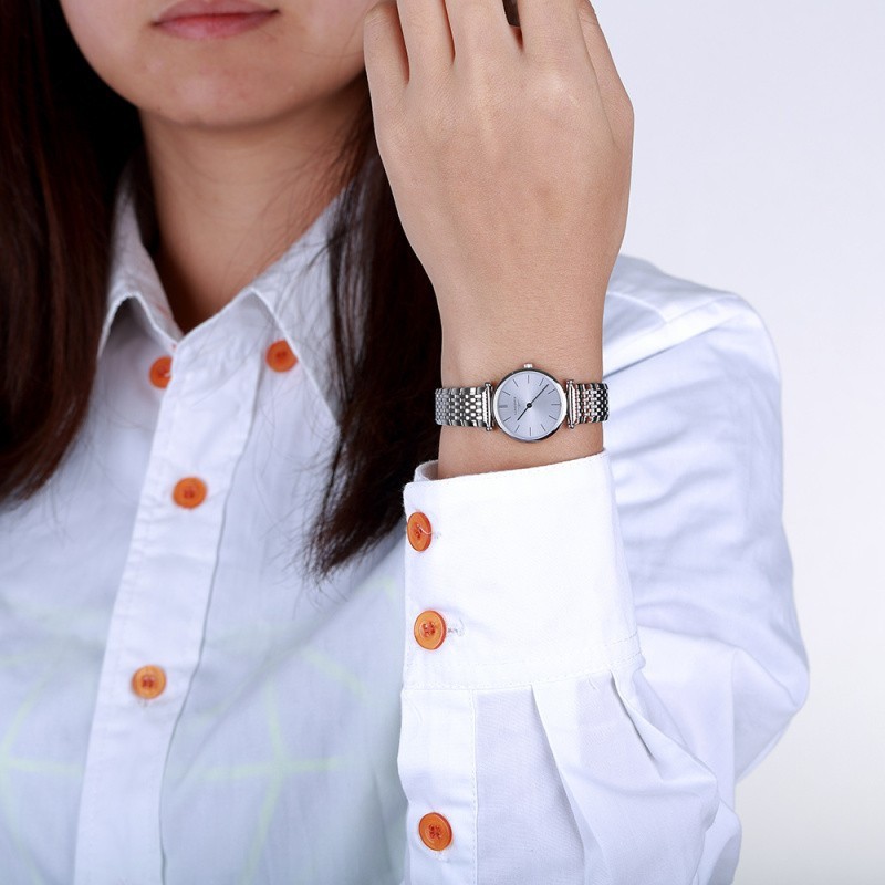 Longines Jialan series white dial steel belt fashion simple ultra-thin fashion classic quartz lady L4.209.4.11.6 L4.209.4.11.6