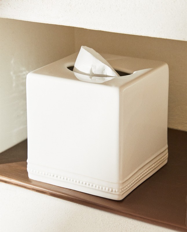 CERAMIC TISSUE BOX