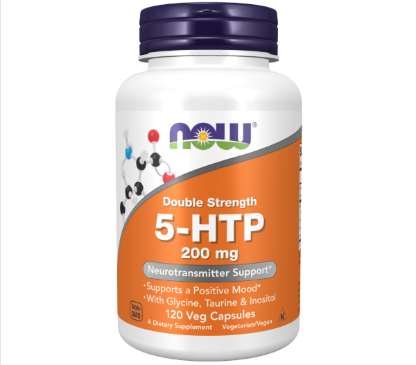 5-HTP, Double Strength 200 mg Veg Capsules-120Veg Capsules