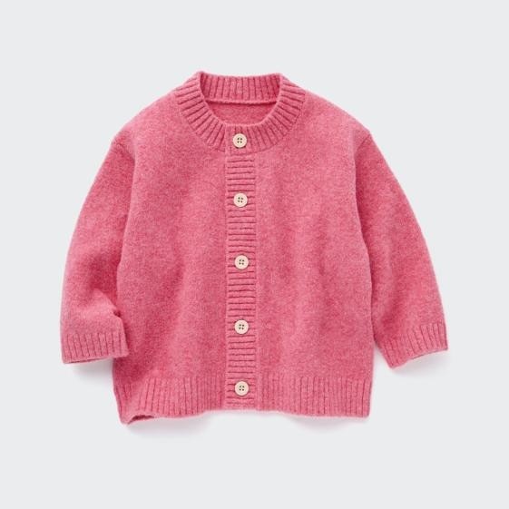 BABY SOUFFLÉ YARN CARDIGAN 460802