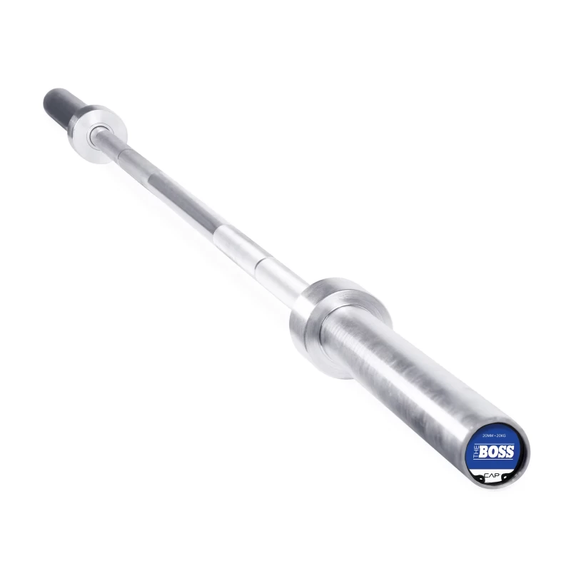 CAP Barbell Weight Lifting 2" Olympic Silver Zinc Power Bar, 7'