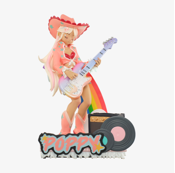 Peach Riot Rainbow Riot Figurine-Poppy