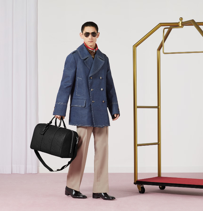 GUCCI JUMBO GG SMALL DUFFLE BAG