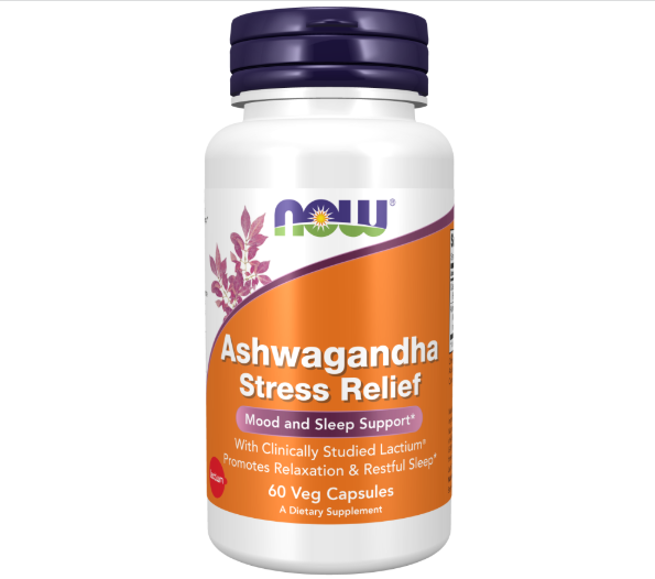 Ashwagandha Stress Relief Veg Capsules-60Veg Capsules
