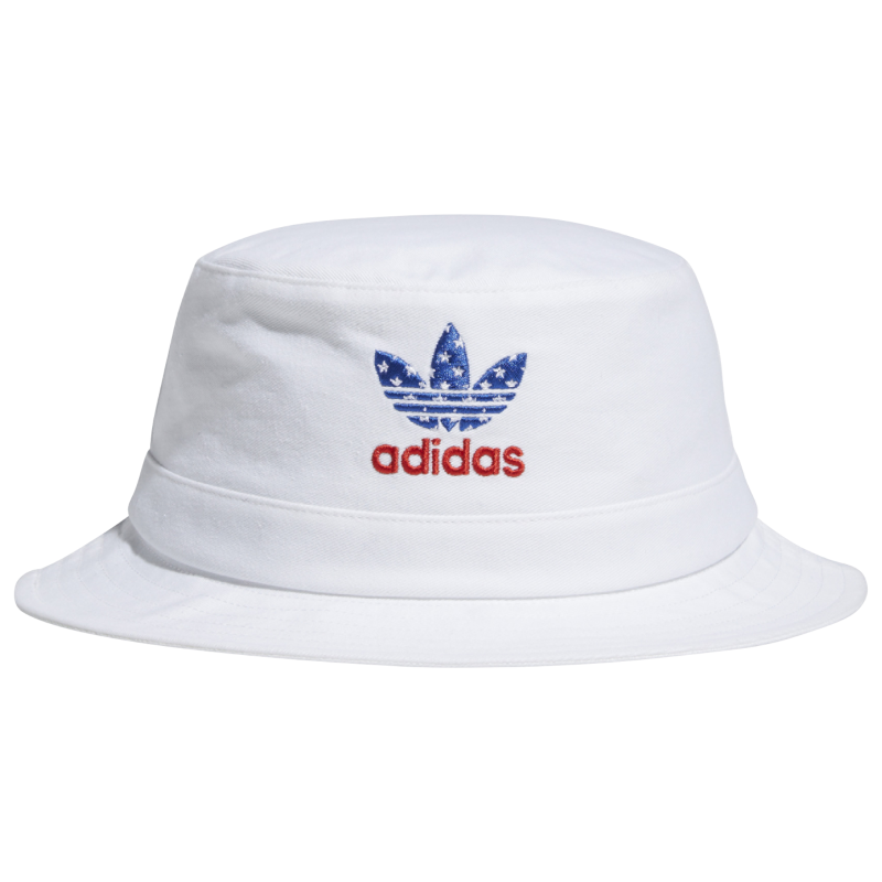 Adidas Originals Americana Bucket Hat White Red Blue EY1753 Men's NWT