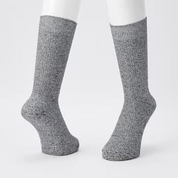 Colorful 10 Socks Basic ribbed knit. Specially blended in stylish colors.