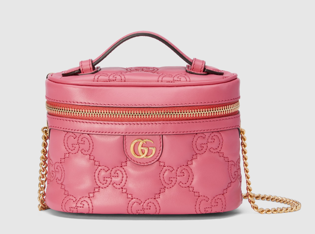 GUCCI GG MATELASSÉ TOP HANDLE MINI BAG