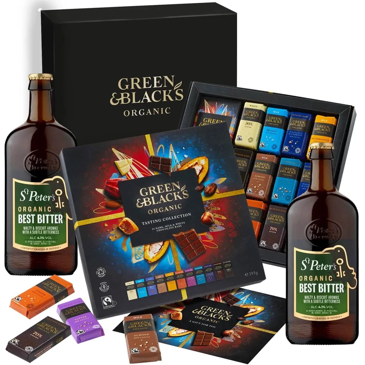G&B ORGANIC CHOCOLATE & BEER HAMPER