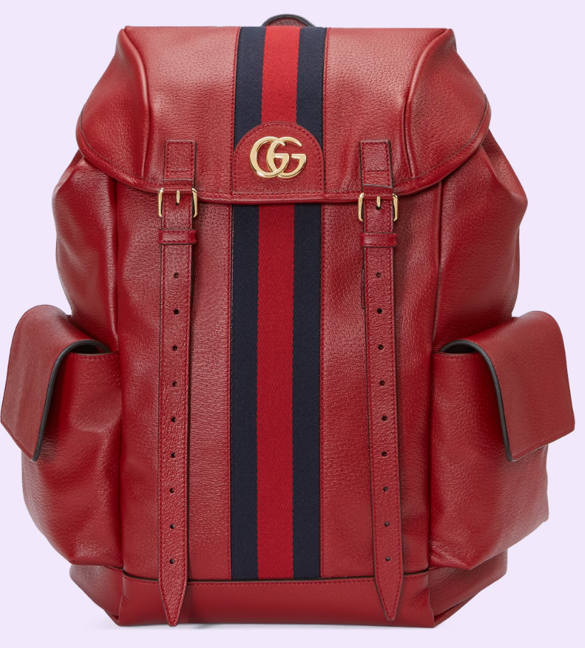 GUCCI OPHIDIA MEDIUM BACKPACK WITH WEB