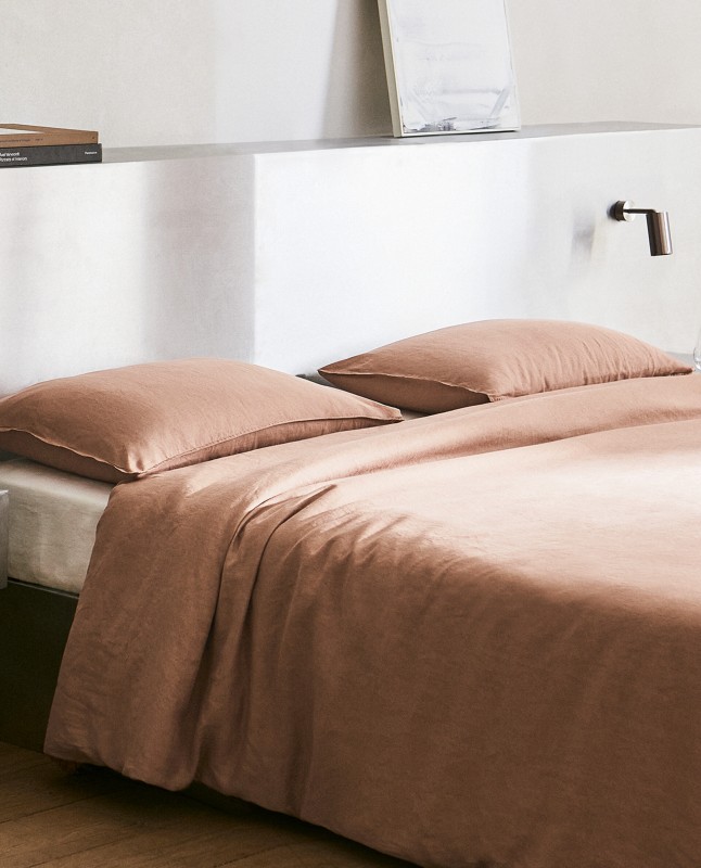 (140 GSM) WASHED LINEN DUVET COVER