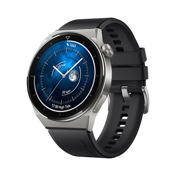 HUAWEI WATCH GT 3 Pro 46mm Smartwatch | Remarkable and High-tech materials | Golf Diving Range Mode & Free-diving | Truseen 5.0+ All-day Health Monitoring
