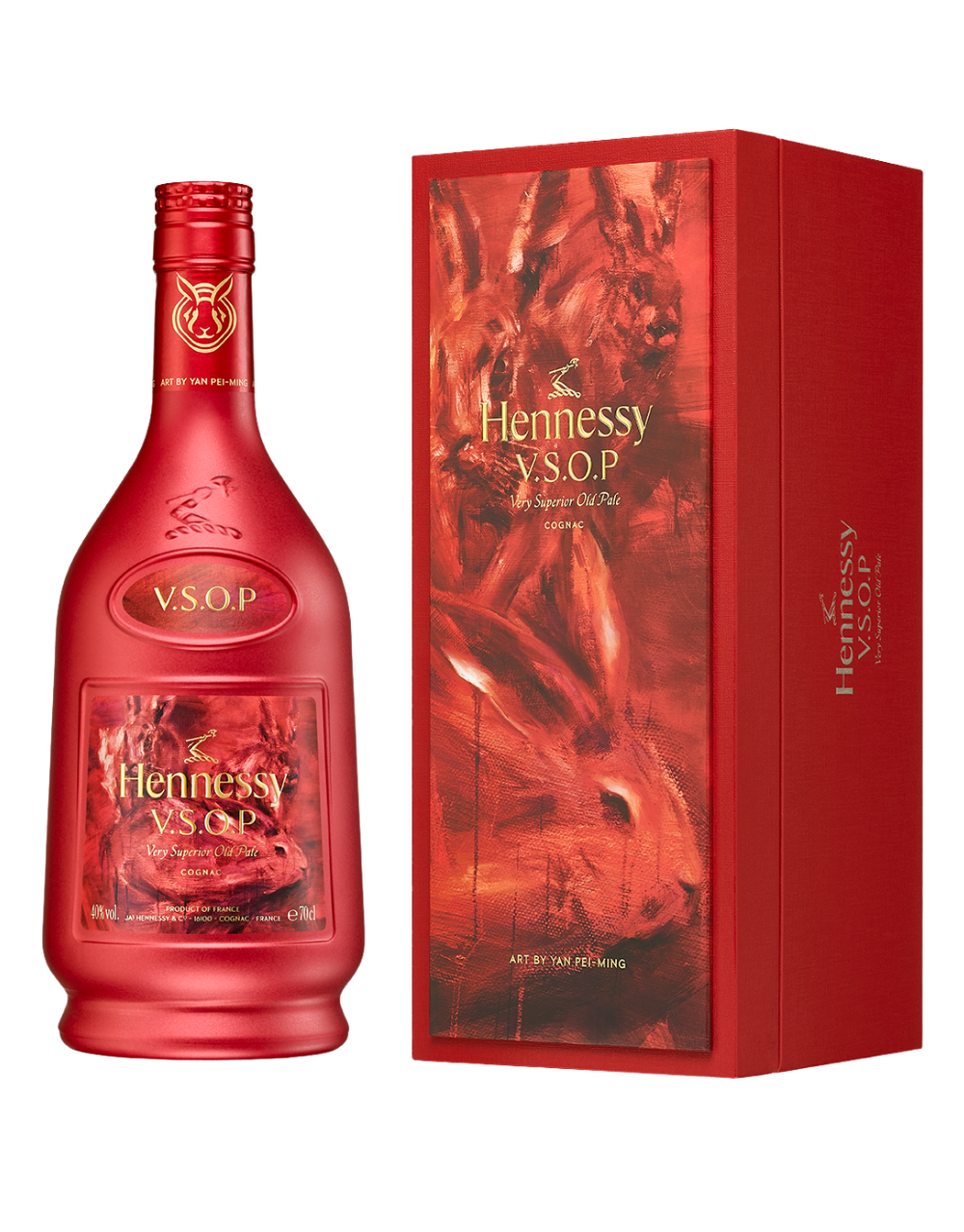 Hennessy V.S.O.P 2023 Lunar New Year Limited Edition Bottle and Gift Box