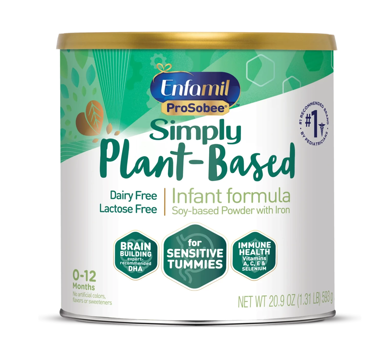 Enfamil® ProSobee® Plant-based Infant Formula Powder - 20.9 oz Can