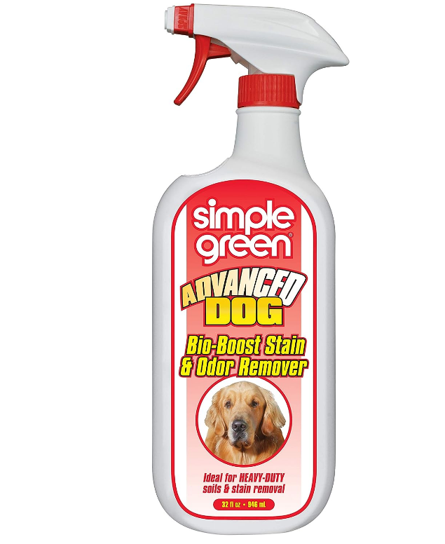 Simple Green Advanced Dog Bio-Boost Stain & Odor Remover, 32-oz bottle