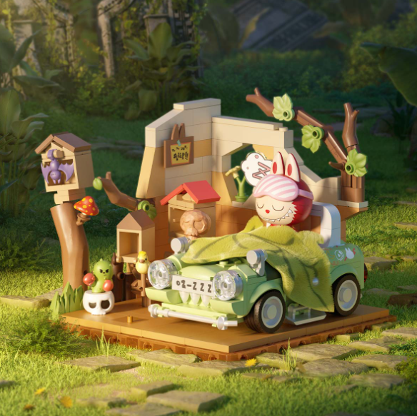 THE MONSTERS Forest Secret Base Series Blocks Part 2