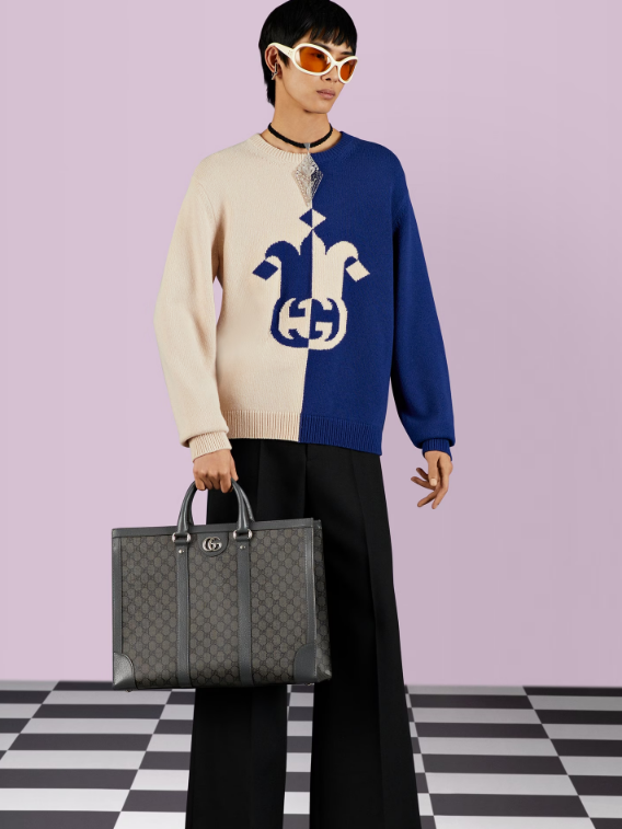 GUCCI OPHIDIA LARGE TOTE BAG