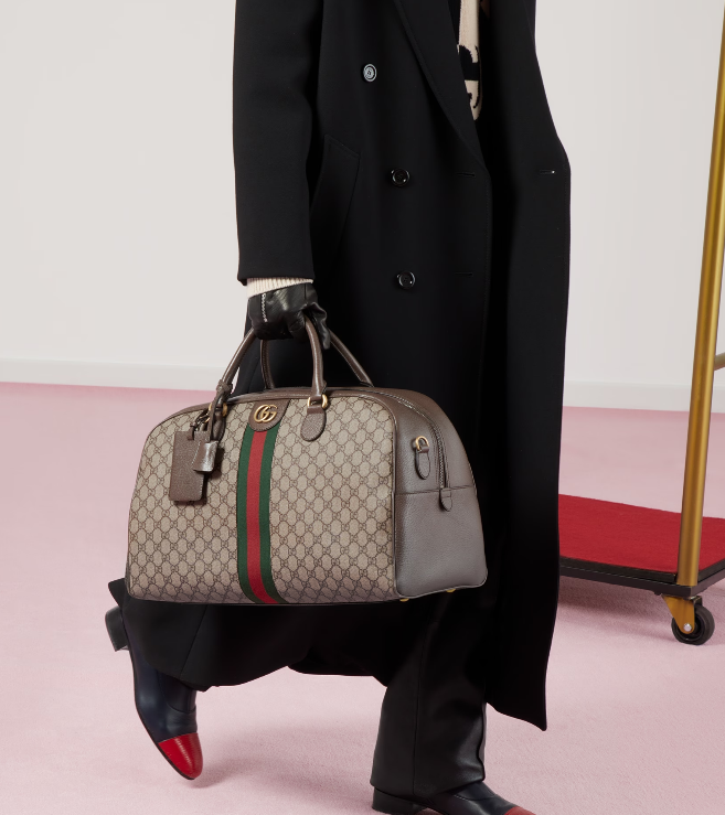 GUCCI SAVOY LARGE BOWLING BAG