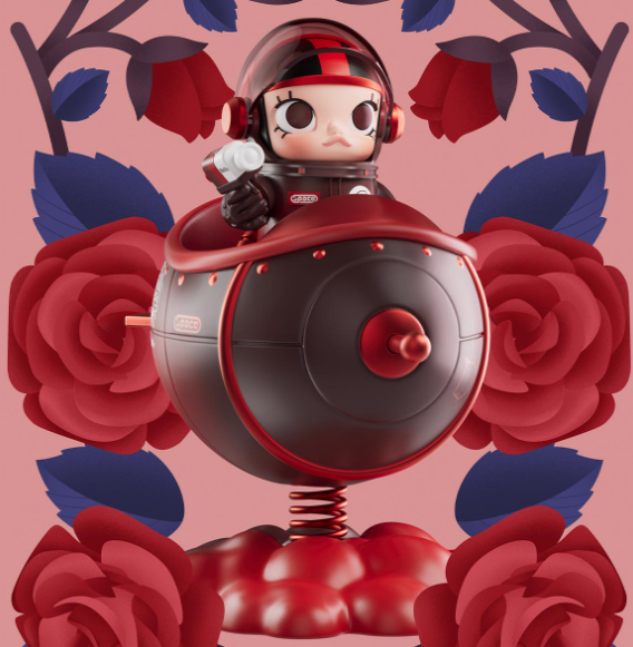 MEGA SPACE MOLLY 100% Blooming Series-Rose