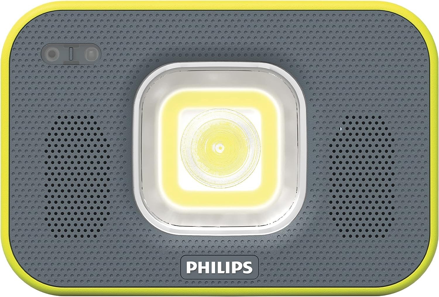 Philips Xperion 6000 Flood Audio Rechargeable LED Work Light Bluetooth Speakers, 1000 Lumen Professional Smart Zoom Flood Light with Magnetic Base for Mechanics, Construction, Camping | X60FLAUX1