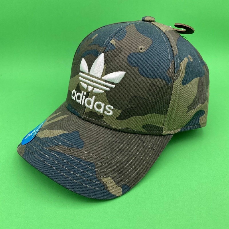 Adidas Mens ORIGINALS Icon Snapback Precurve Camo Cap Hat 975950-BF
