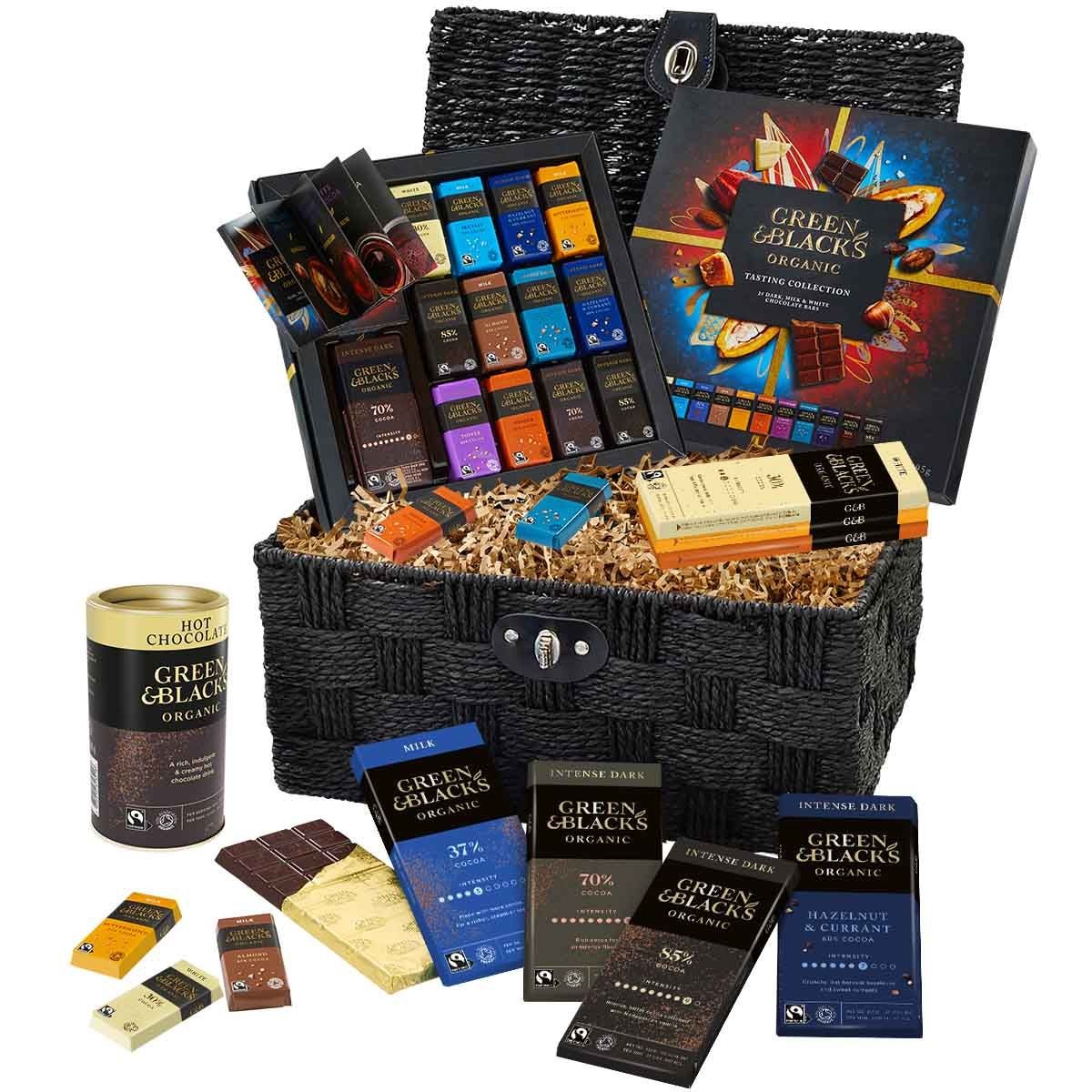 G&B ORGANICCHOCOLATE BASKET