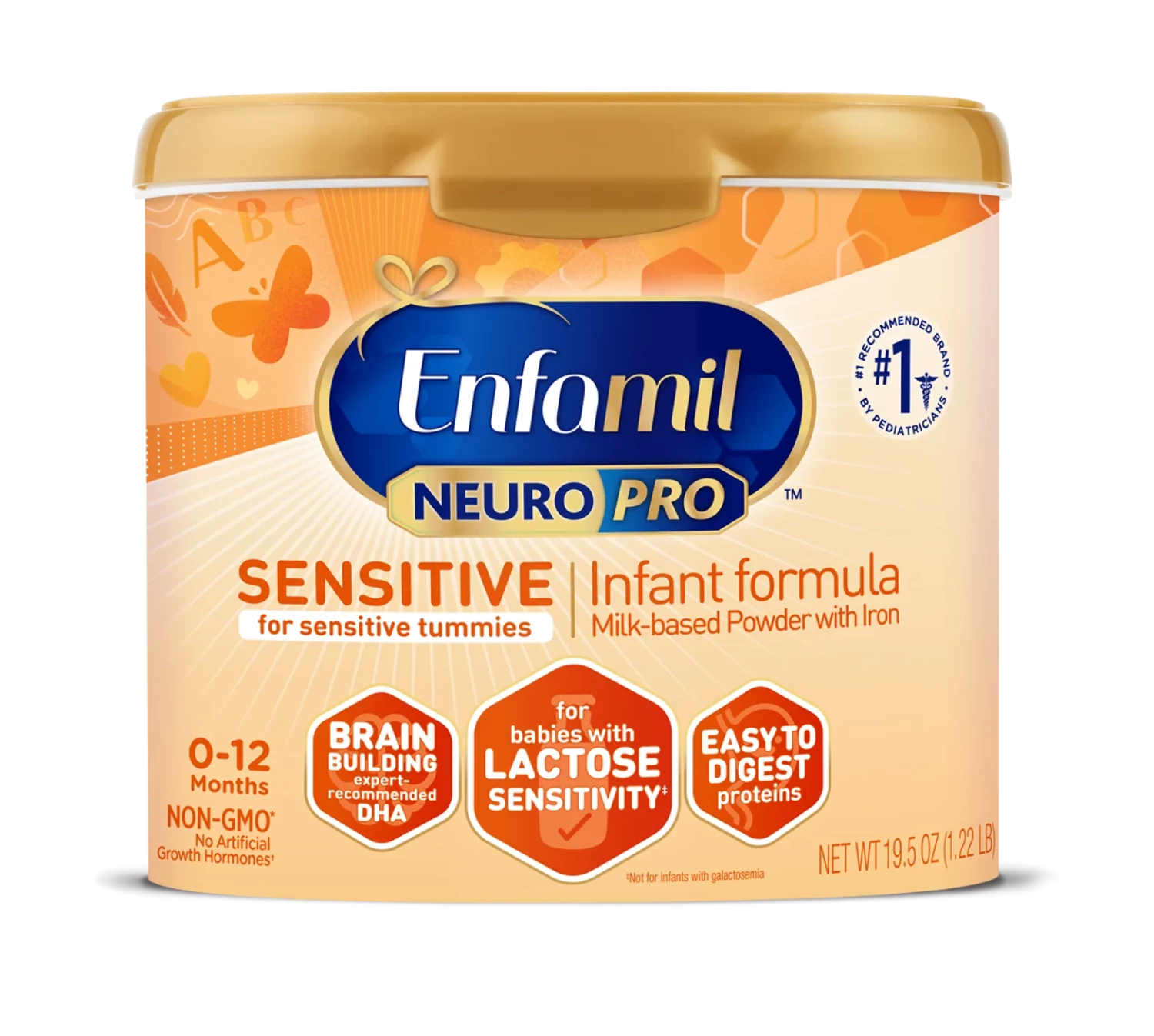 Enfamil® NeuroPro™ Sensitive Infant Formula Powder - 19.5 oz Tub