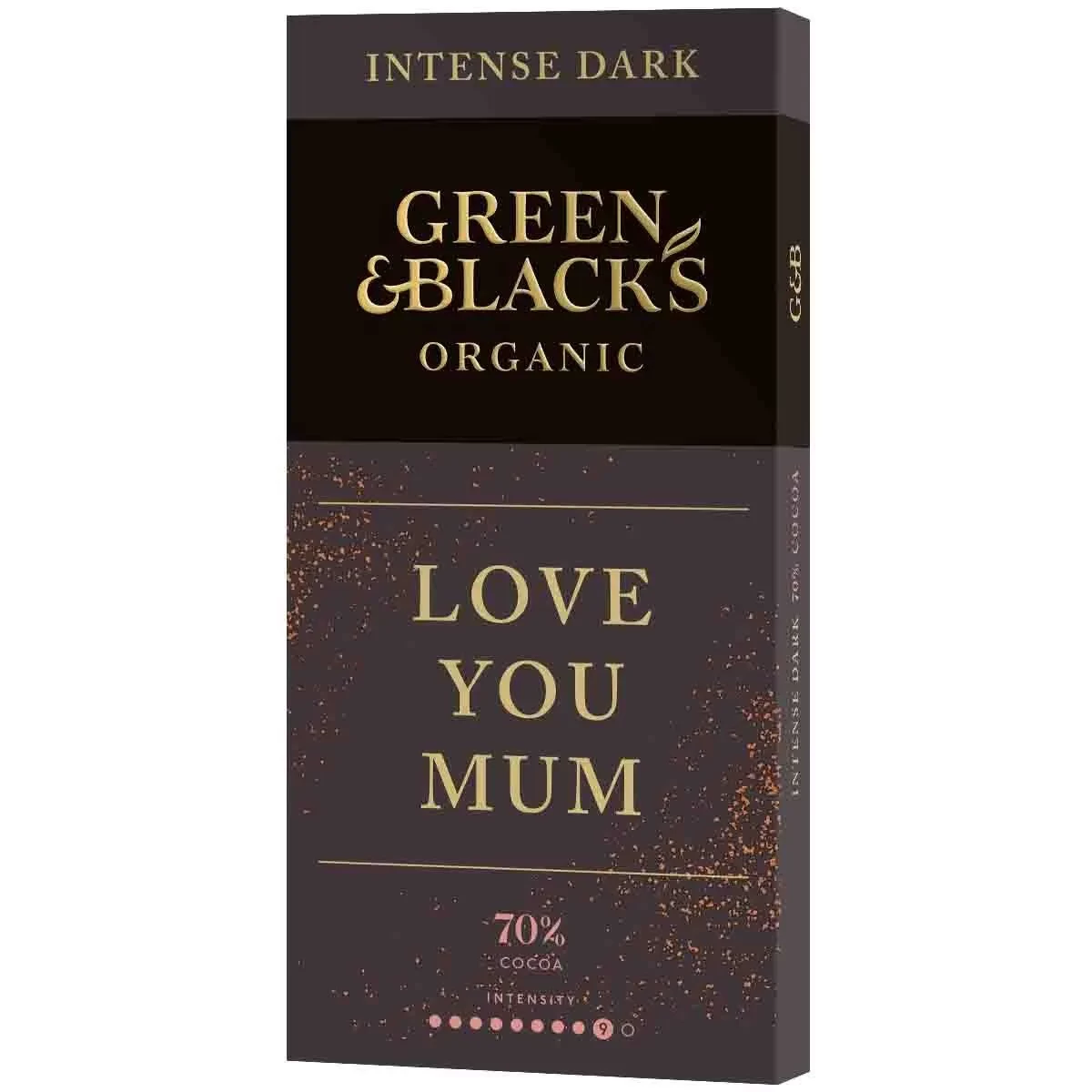 G&B LOVE YOU MUM DARK 70% 90G BAR