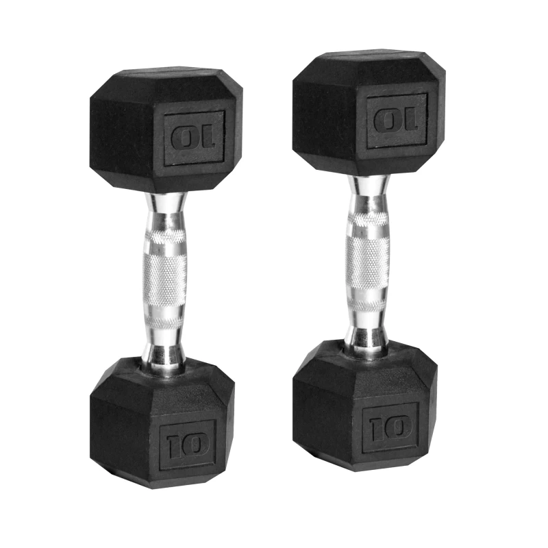 CAP Barbell Coated Hex Dumbbell, Single 30 lbs