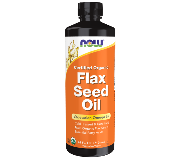 Flax Seed Oil Liquid, Organic-710ml