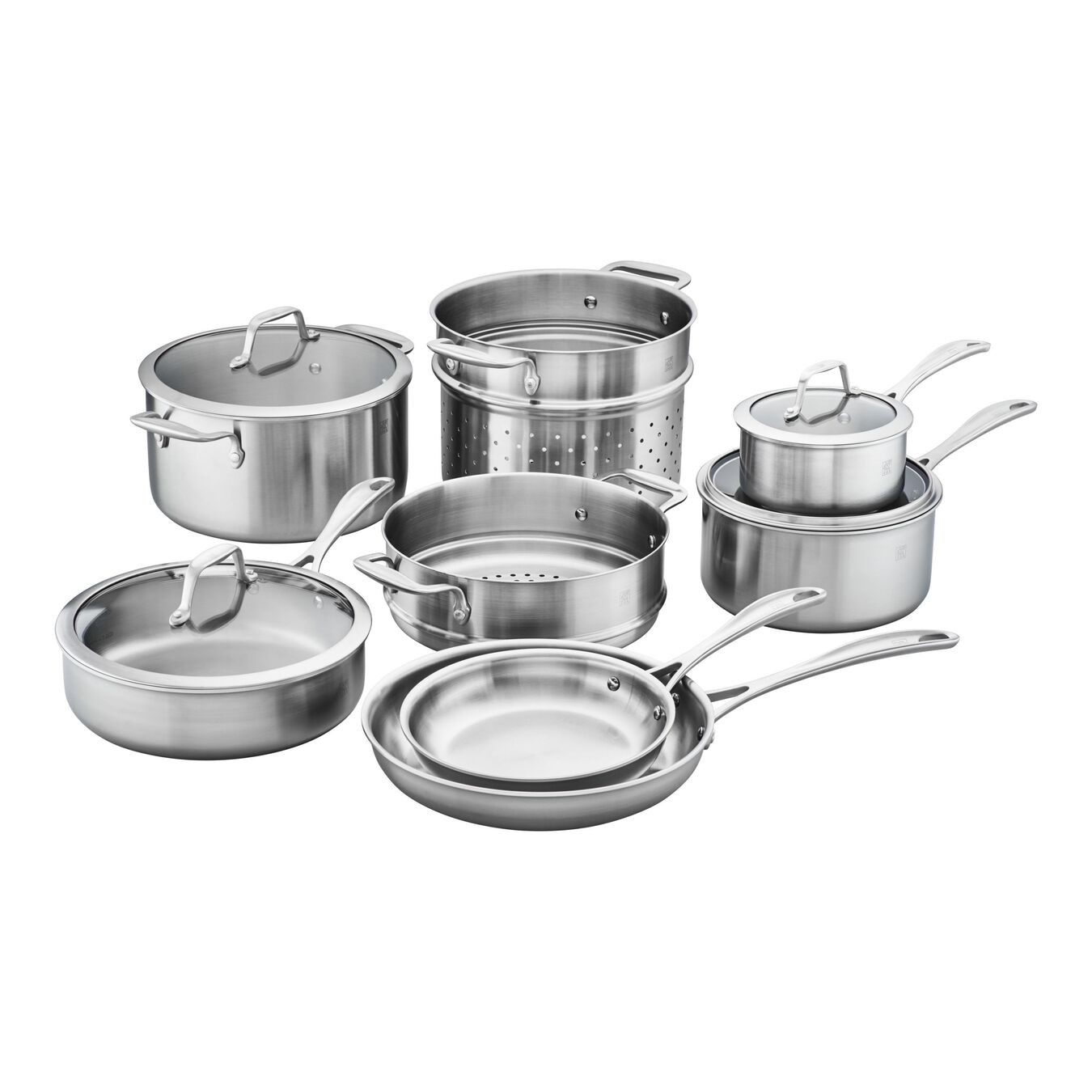ZWILLING SPIRIT 3-PLY 12-PC, STAINLESS STEEL, COOKWARE SET
