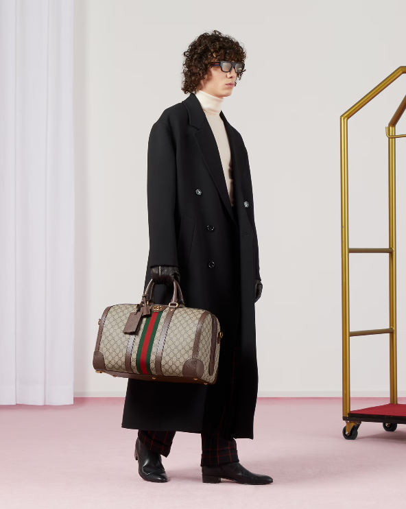 GUCCI SAVOY SMALL DUFFLE BAG